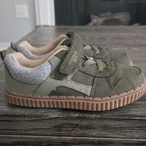OshKosh B'gosh Olive Green Kids Sneakers